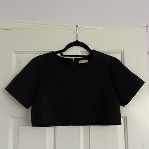 XS Urban Outfitters Neoprene Like Crop Top